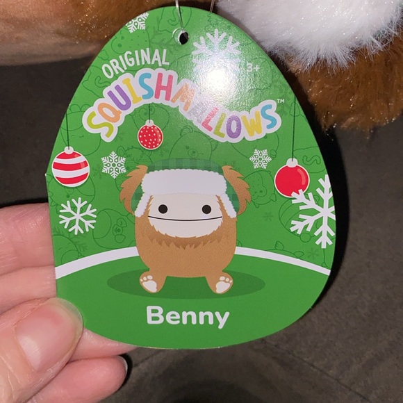 Squishmallows Benny the winter big foot - Picture 3 of 5